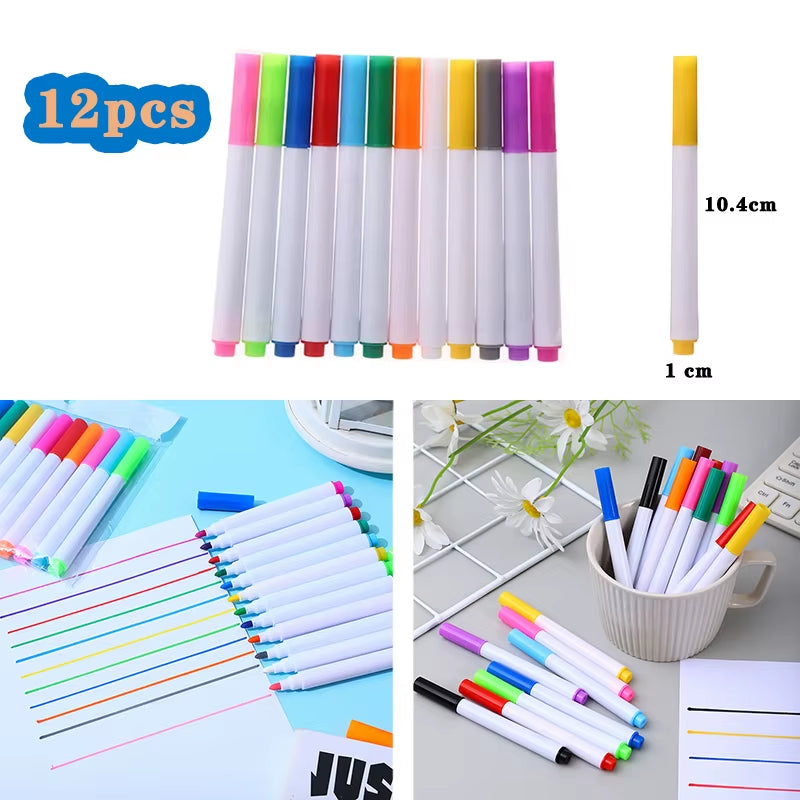 Children Magic Light Board Luminous Toys LED Drawing Blackboard Art Graffiti Coloring Acrylic Board Montessori Kids Toys Girls